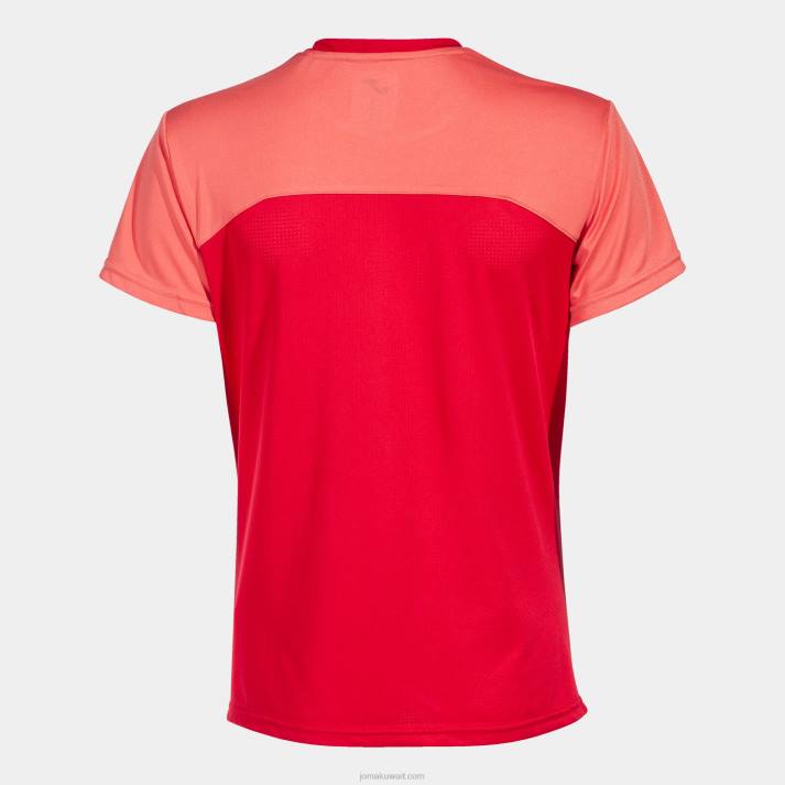 Joma 82P4R2194 الفلورسنت البرتقالي قميص قصير الأكمام الفائز الثاني نحيف