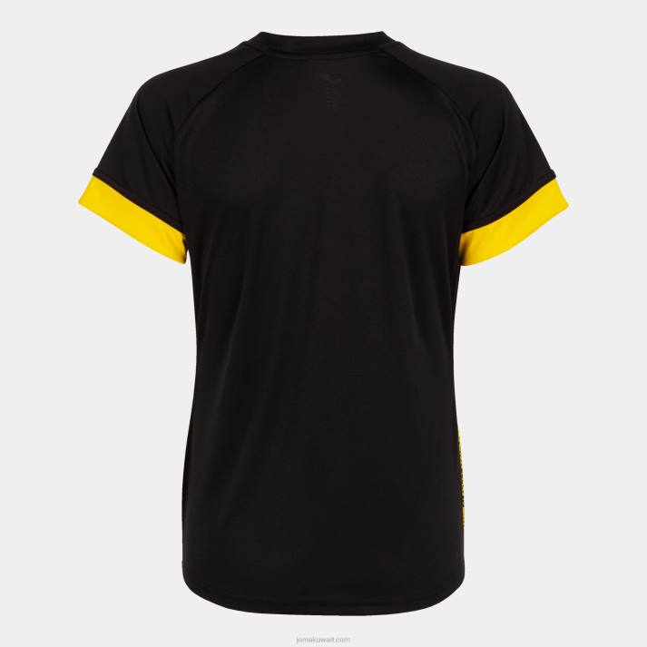 Joma 82P4R2200 أصفر مسود قميص بأكمام قصيرة سوبر نوفا iii نحيف