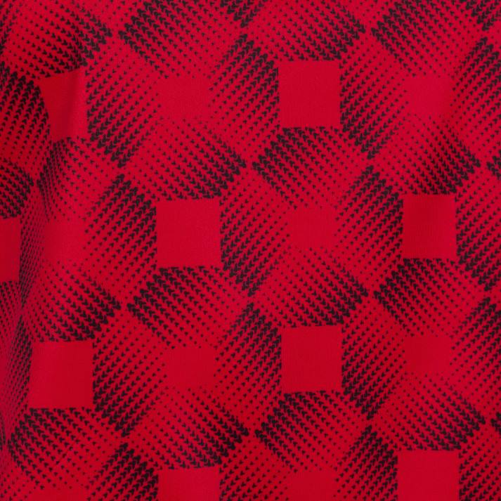 Joma 82P4R2201 الأزرق الداكن الأحمر قميص بأكمام قصيرة سوبر نوفا iii نحيف