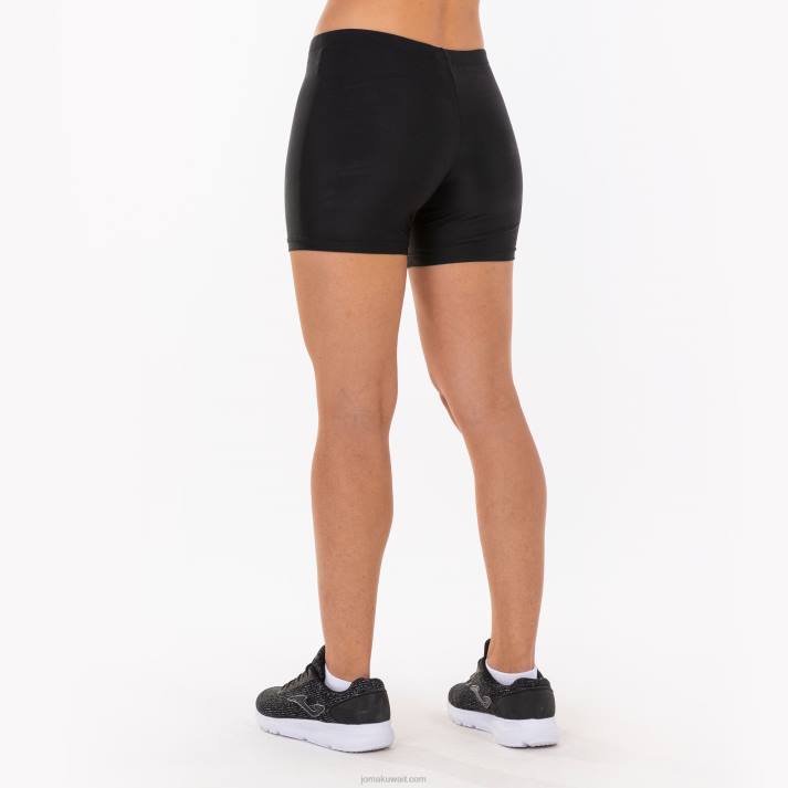 Joma 82P4R2205 أسود اكاديمية شورت تايتس براما نحيف