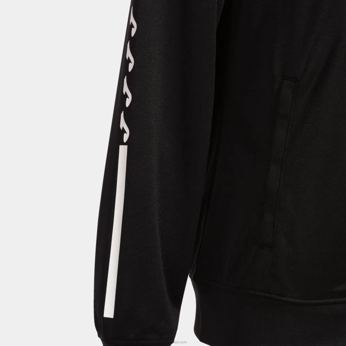 Joma 82P4R2216 برتقالة سوداء سترة مقنعين صديقة للبيئة سوبرنوفا نحيف