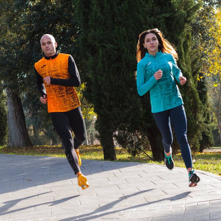 Joma 82P4R2229 الفيروز قميص من النوع الثقيل النخبة الثامن نحيف