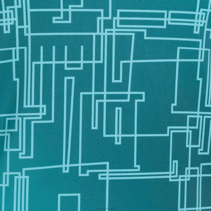 Joma 82P4R2229 الفيروز قميص من النوع الثقيل النخبة الثامن نحيف