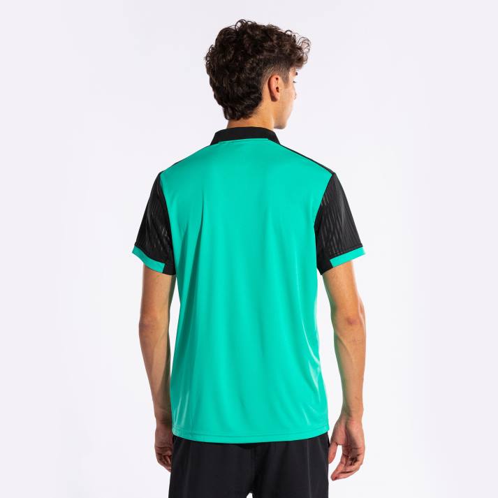 Joma 82P4R223 أخضر قميص بولو قصير الاكمام مونتريال رجال