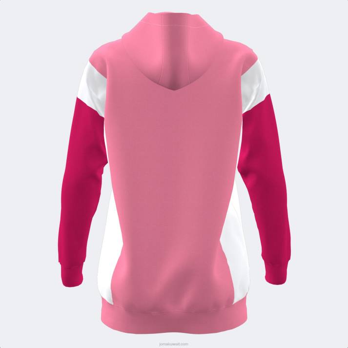 Joma 82P4R2240 لون القرنفل حديقة سترة مقنعين نحيف