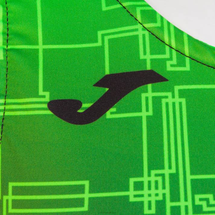 Joma 82P4R2247 أسود أخضر نيون النخبة على مستوى الخزان الثامن نحيف