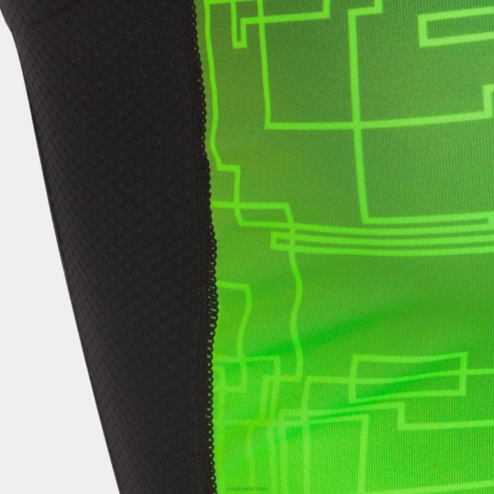 Joma 82P4R2247 أسود أخضر نيون النخبة على مستوى الخزان الثامن نحيف