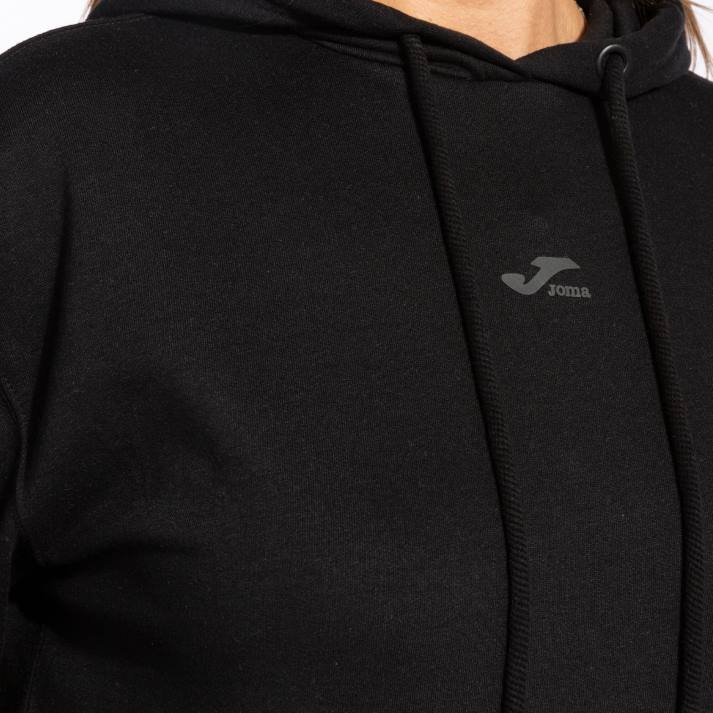 Joma 82P4R2248 أسود دافني سترة مقنعين نحيف