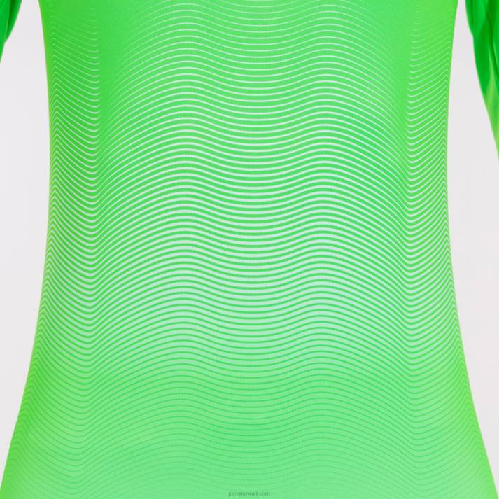 Joma 82P4R2255 الفلورسنت الأخضر الأبيض قميص من النوع الثقيل النخبة السابع نحيف