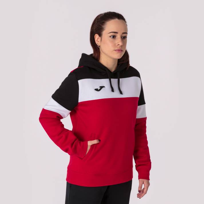 Joma 82P4R2260 أحمر أسود أبيض طاقم سترة مقنعين رابعا نحيف