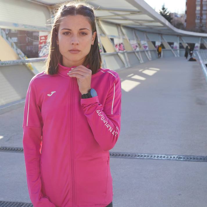 Joma 82P4R2266 لون القرنفل سترة r-city نحيف