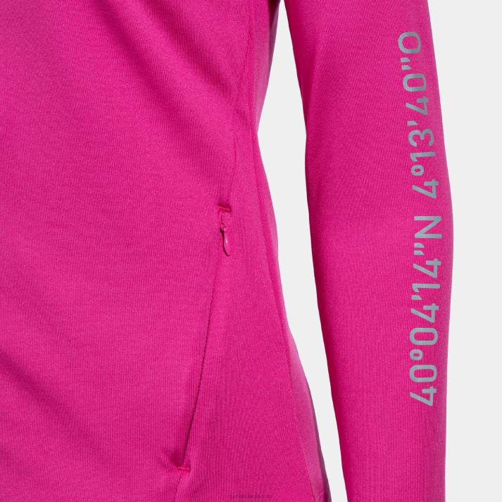 Joma 82P4R2266 لون القرنفل سترة r-city نحيف