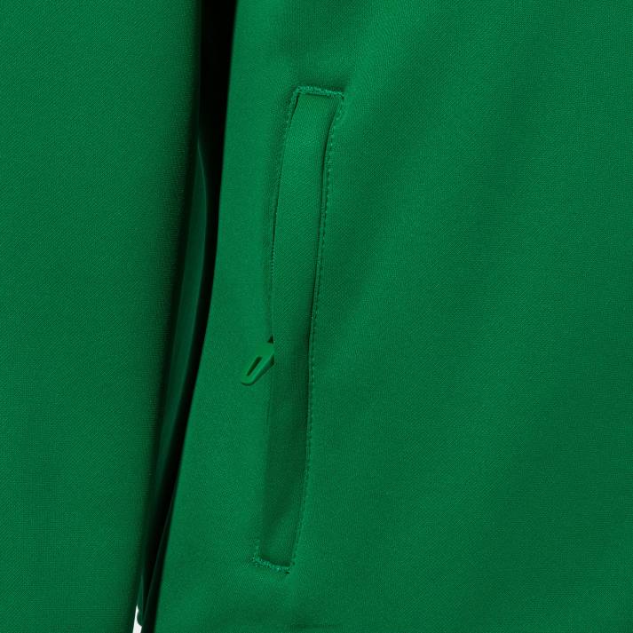 Joma 82P4R2267 أخضر أسود أبيض طاقم سترة مقنعين v نحيف