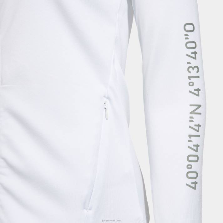 Joma 82P4R2269 أبيض سترة r-city نحيف