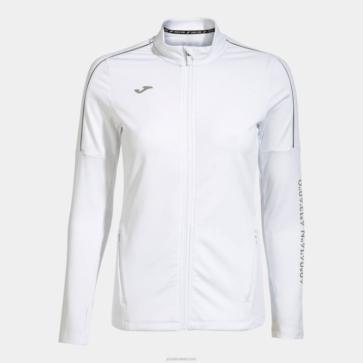 Joma 82P4R2269 أبيض سترة r-city نحيف