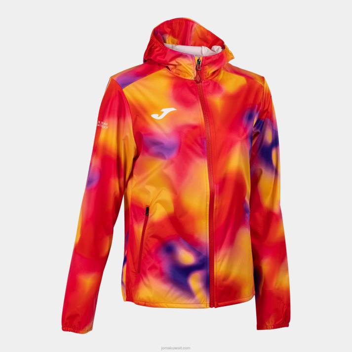 Joma 82P4R2271 البرتقالي سترة المطر r- درب الطبيعة نحيف
