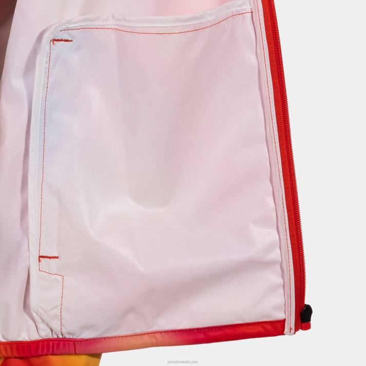 Joma 82P4R2271 البرتقالي سترة المطر r- درب الطبيعة نحيف