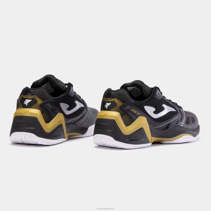 Joma 82P4R2273 أسود أحذية تي مجموعة 23 محكمة صلبة نحيف