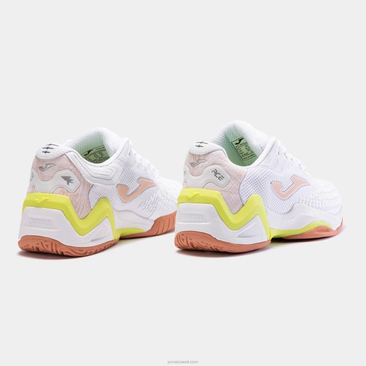 Joma 82P4R2274 أبيض حذاء t.ace 23 hard court نحيف