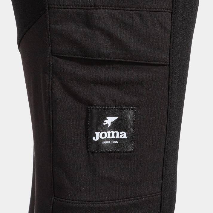Joma 82P4R2277 أسود مستكشف السراويل الطويلة نحيف