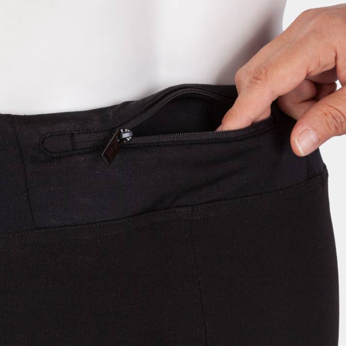 Joma 82P4R2277 أسود مستكشف السراويل الطويلة نحيف