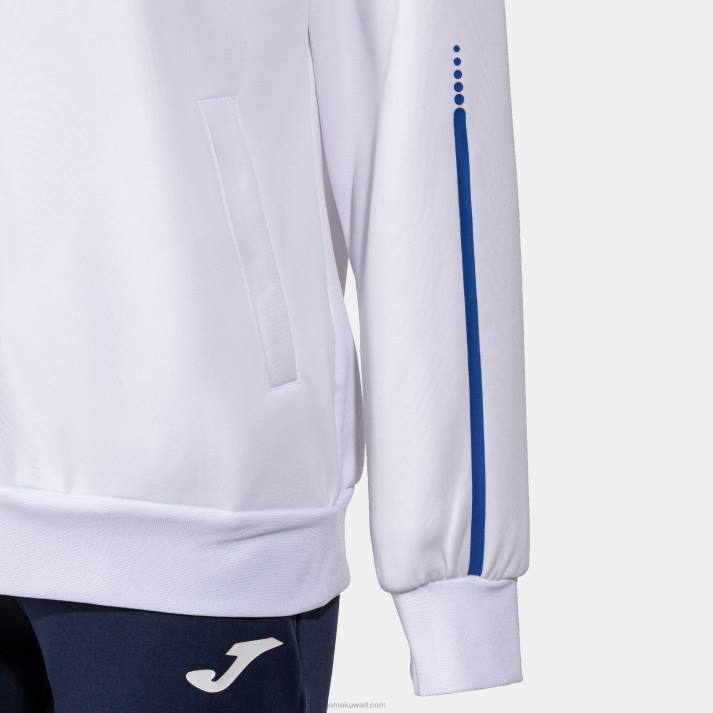 Joma 82P4R2287 أبيض رياضية اتحاد التنس الإيطالي نحيف