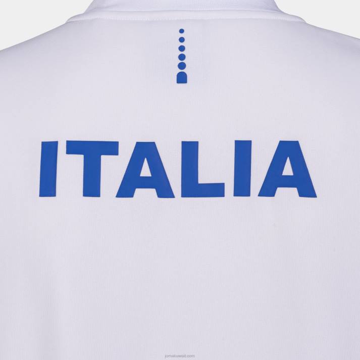 Joma 82P4R2287 أبيض رياضية اتحاد التنس الإيطالي نحيف