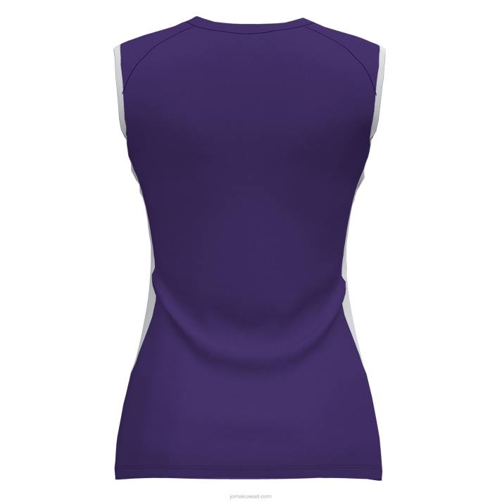 Joma 82P4R2293 أبيض أرجواني تي شيرت بدون أكمام سوبرنوفا الثاني نحيف