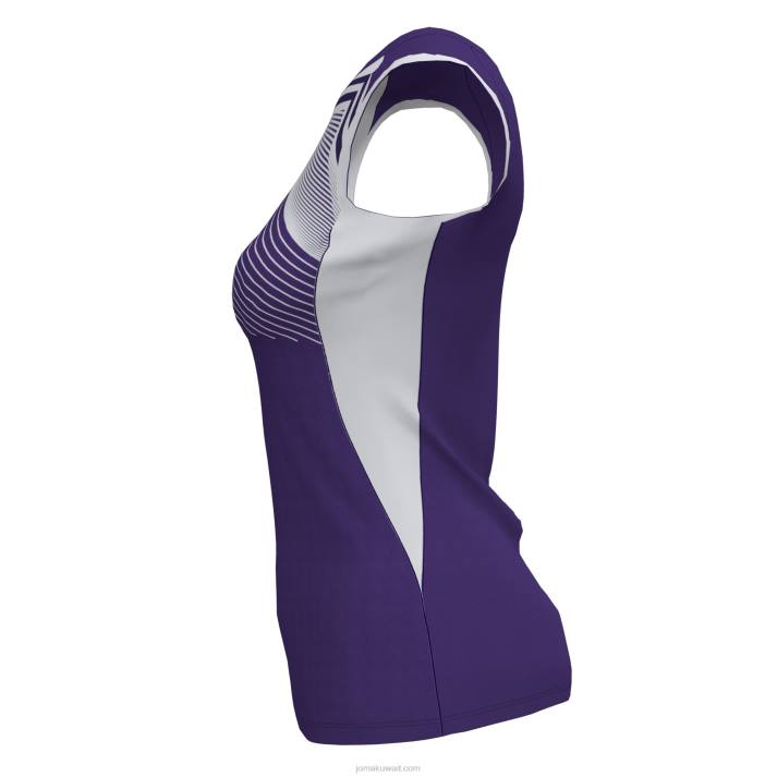 Joma 82P4R2293 أبيض أرجواني تي شيرت بدون أكمام سوبرنوفا الثاني نحيف