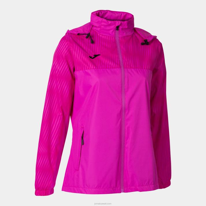 Joma 82P4R2295 الفلورسنت الوردي Rainjacket مونتريال نحيف