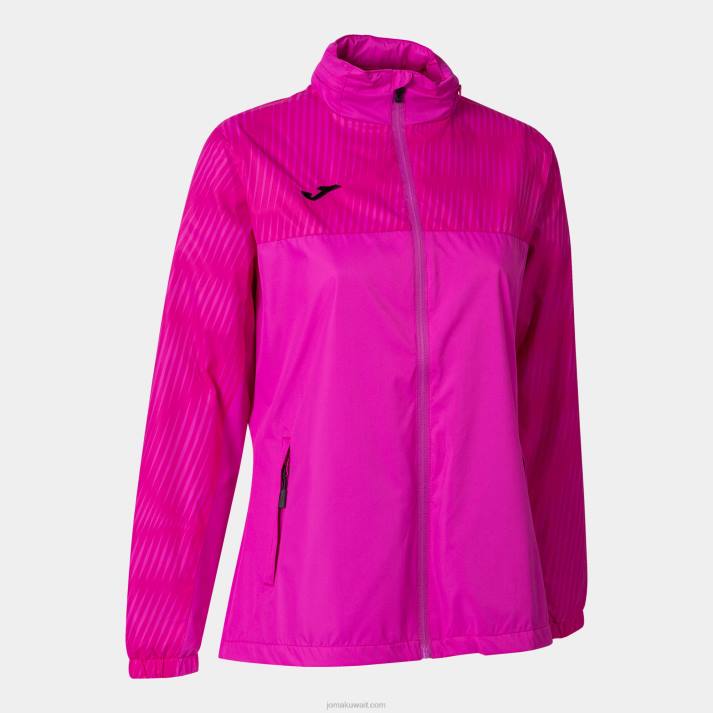 Joma 82P4R2295 الفلورسنت الوردي Rainjacket مونتريال نحيف