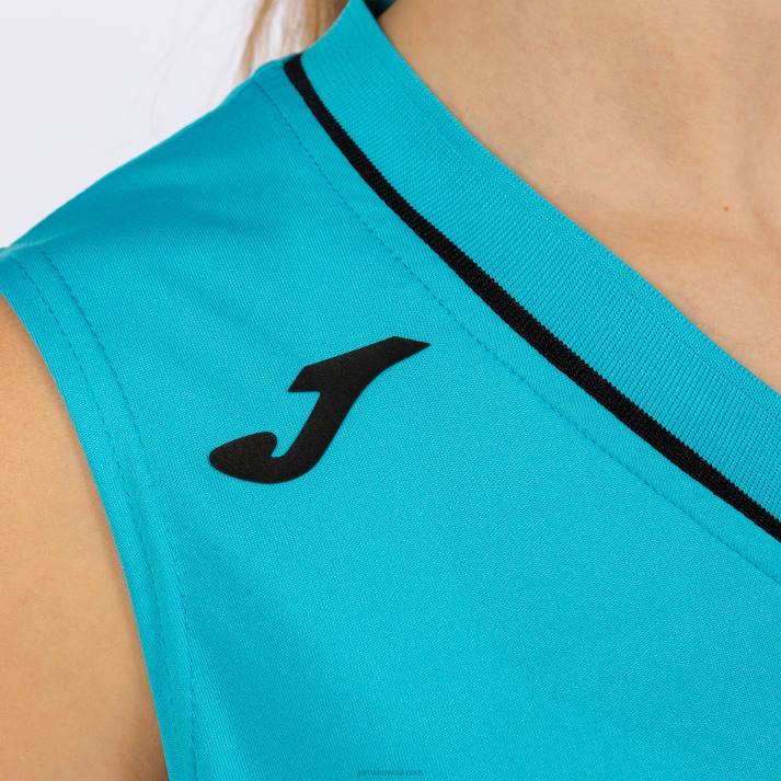 Joma 82P4R2297 الفلورسنت الفيروز الأسود تعيين أتلانتا نحيف