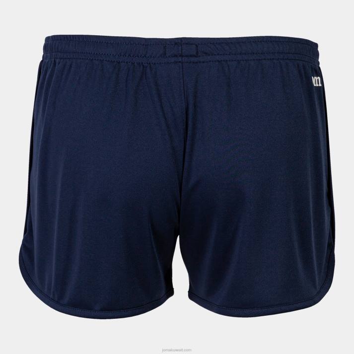Joma 82P4R2307 الأزرق الداكن شورت الاتحاد الايطالى للتنس نحيف
