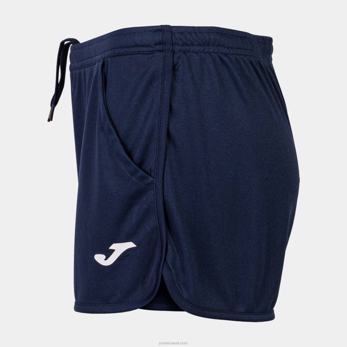 Joma 82P4R2307 الأزرق الداكن شورت الاتحاد الايطالى للتنس نحيف