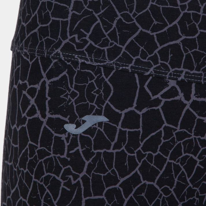 Joma 82P4R2312 أسود لباس ضيق طويل الشارع الحضري نحيف