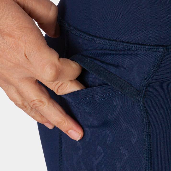 Joma 82P4R2314 الأزرق الداكن لباس ضيق طويل النخبة التاسع