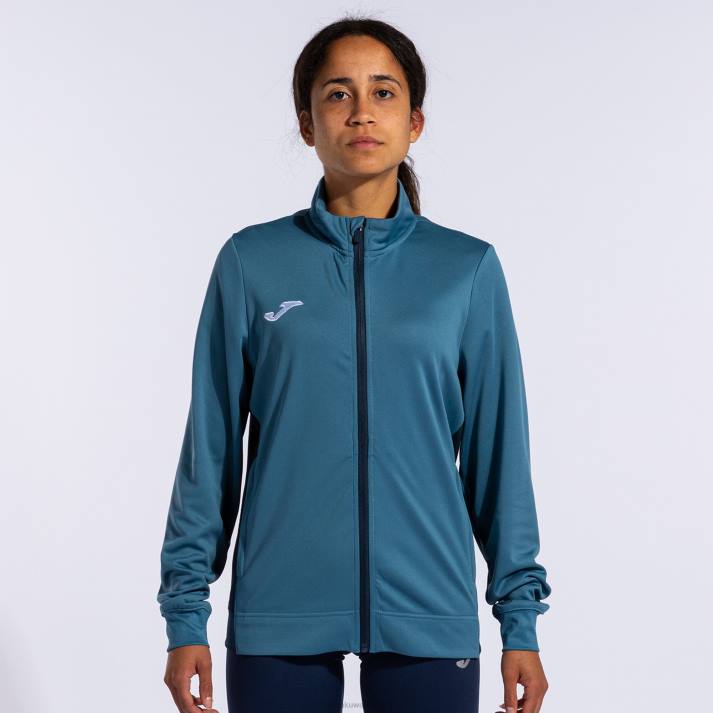 Joma 82P4R2330 أزرق الفائز سترة الثاني نحيف