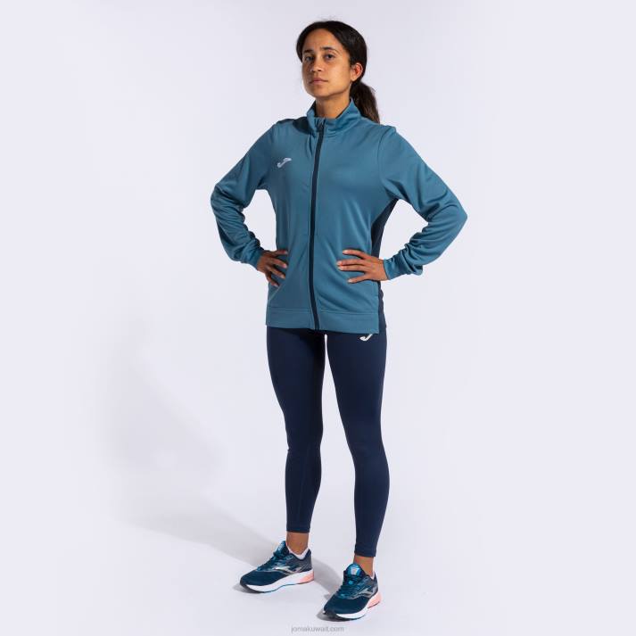 Joma 82P4R2330 أزرق الفائز سترة الثاني نحيف