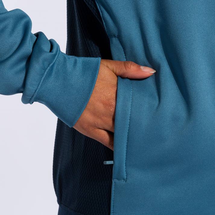 Joma 82P4R2330 أزرق الفائز سترة الثاني نحيف