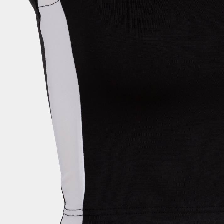 Joma 82P4R2331 أسود أبيض سجل أعلى الخزان الثاني نحيف