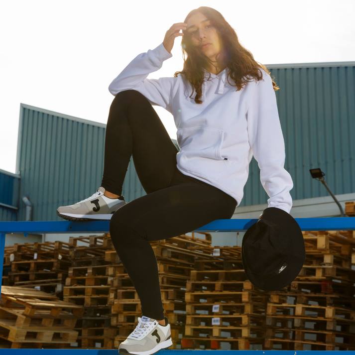 Joma 82P4R2342 أبيض سترة مقنعين مونتانا نحيف