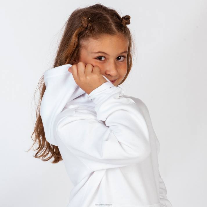 Joma 82P4R2342 أبيض سترة مقنعين مونتانا نحيف