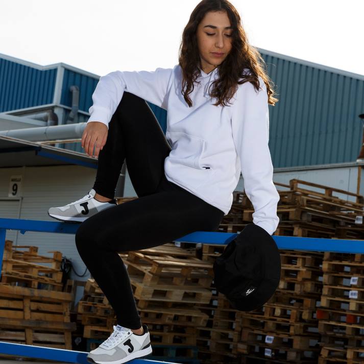 Joma 82P4R2342 أبيض سترة مقنعين مونتانا نحيف