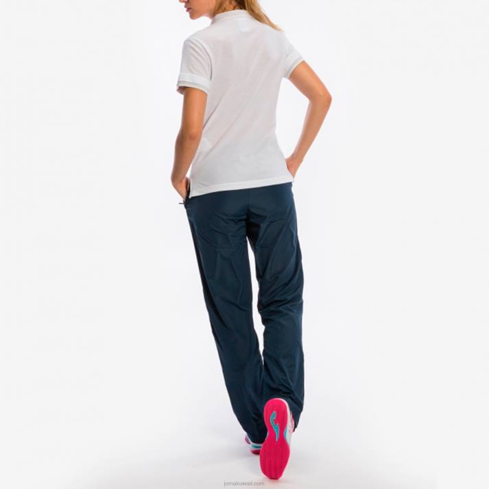 Joma 82P4R2346 أبيض قميص بولو قصير الأكمام Bali II نحيف