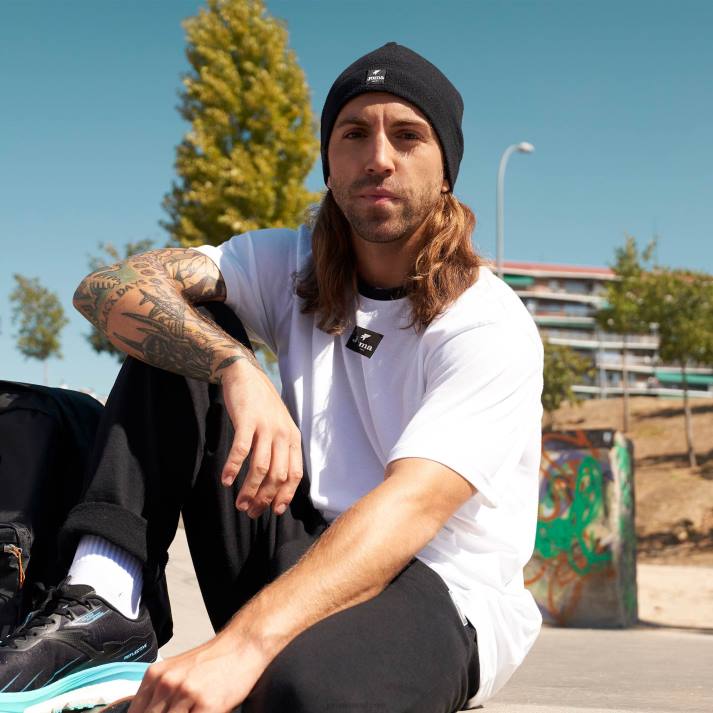 Joma 82P4R2359 أسود مستكشف قبعة الشتاء