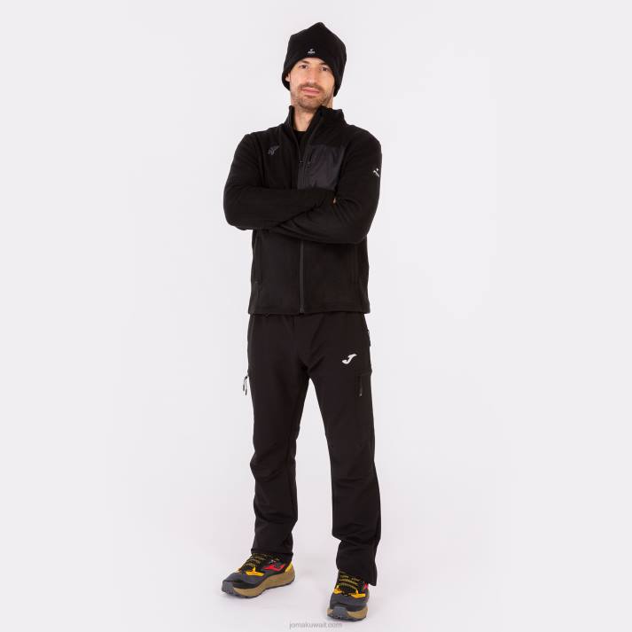 Joma 82P4R2359 أسود مستكشف قبعة الشتاء