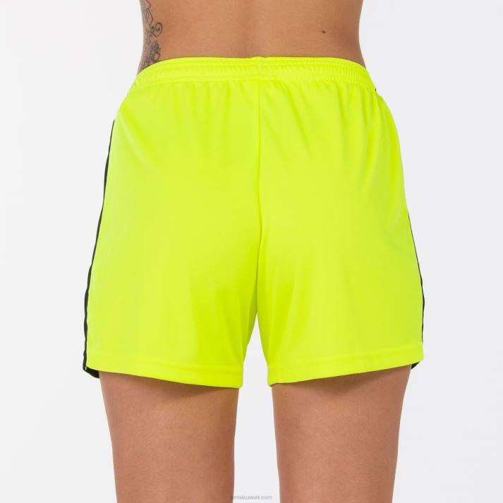 Joma 82P4R2364 نيون أصفر أسود شورت ماكسي نحيف