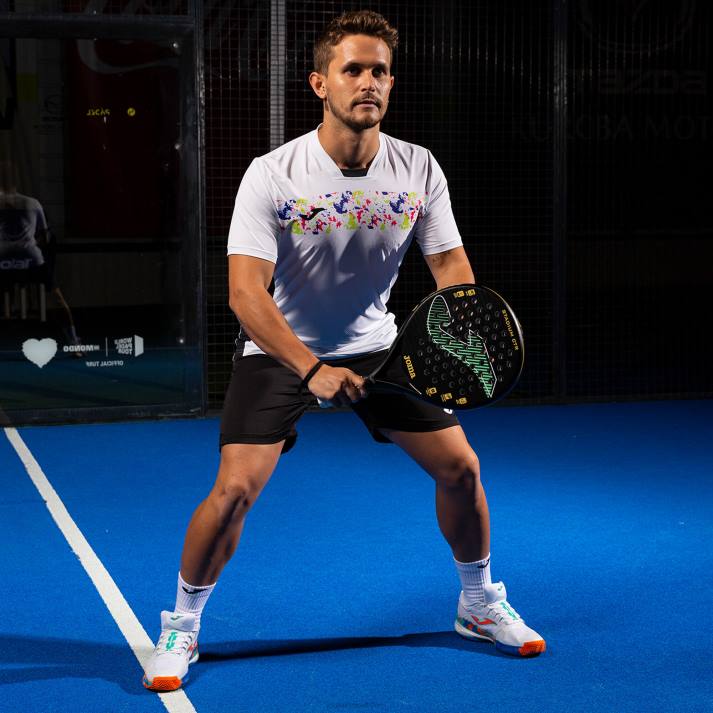 Joma 82P4R2386 أسود أخضر مضرب البادل ملعب ctr