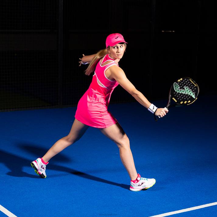 Joma 82P4R2386 أسود أخضر مضرب البادل ملعب ctr