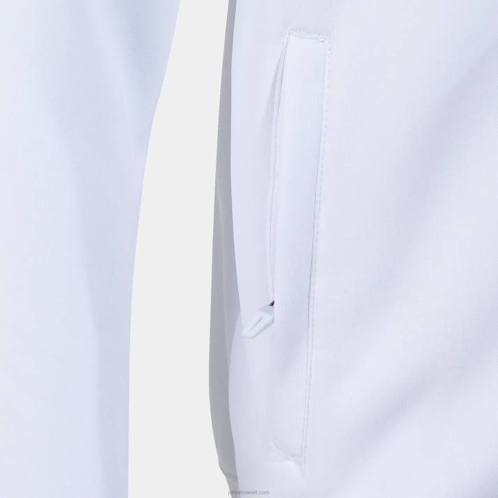 Joma 82P4R238 الأبيض الأزرق الملكي الأزرق الداكن طاقم سترة مقنعين v رجال